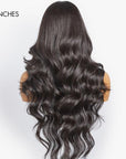 Trendy Layered Cut Loose Body Wave 5x5 Closure HD Lace Glueless Mid Part Long Wig 100% Human Hair