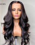 Trendy Layered Cut Loose Body Wave 5x5 Closure HD Lace Glueless Mid Part Long Wig 100% Human Hair