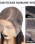 Retro & Vintage Side Part Afro Curl Bouncy Glueless Minimalist Lace Wig