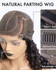 Mature Bouncy Left C Part Loose Wave Glueless Minimalist HD Lace Wig Ready To Go