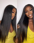 Belle Canadienne Ion Perm Straight Undetectable Glueless 5x5 Closure Lace Wig | Real HD Lace