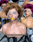 Short Marilyn Monroe Pixie wig Full Wig front Lace Wig multiple colors available