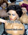 Short Marilyn Monroe Pixie wig Full Wig front Lace Wig multiple colors available