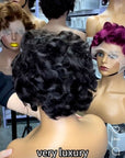 Short Marilyn Monroe Pixie wig Full Wig front Lace Wig multiple colors available