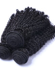 Natural Black Water Wave 100% human Hair Bundles - Set of 3 Bundles