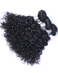 Natural Black Deep Curly 100% human Hair Bundles - Set of 3 Bundles