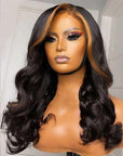 Honey Blonde Summer Curls 13x4 Lace Front Human Hair Wig HD Lace 4x4 Lace Closure Wig