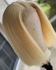 13x4 Blonde Bob Lace Frontal Wigs 4x4 Short Cut Lace Closure Wig