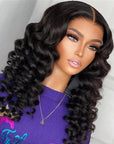 Wanda Curl 13x4 Lace Front Wig HD Lace Glueless Human Hair Wig