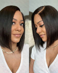 Ultra Full Undetectable HD Lace Side Part Bob Wig 100% Human Hair | Classic & Chic