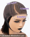 Ultra Full Undetectable HD Lace Side Part Bob Wig 100% Human Hair | Classic & Chic