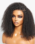 Afro Curly Free Parting Undetectable Invisible 13x4 Lace Frontal Wig | Real HD Lace