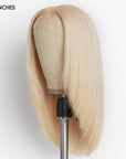 Limited Design | Blonde 613 Layered Cut Glueless 5x5 Closure Undetectable HD Lace Wig 100% trending Human Hair