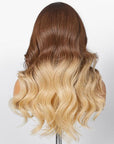 Limited Design | Brown Blonde Ombre Body Wave 5x5 Closure HD Lace Glueless Side Part Wig 100% Human Hair