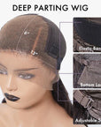 Trendy 13x6 Frontal Lace Ear-to-ear Hairline Deep Part Loose Body Wave Wig