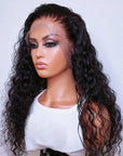 Loose Wave 360 Full Lace Frontal Wig For High Ponytail Human Hair Wigs