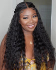 Bohemian Curly 5x5 HD Lace Wig Glueless Human Hair Wigs