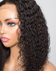 2 In 1 Crystal Lace Wet & Wavy 13x4 Lace Front Human Hair Wigs 4x4 Closure Wigs