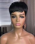 613 Blonde Short Pixie Cut Lace Frontal Wigs
