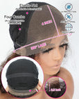 Glueless Body Wave 360 Lace Front Wig Preplucked HD Lace Human Hair Wigs
