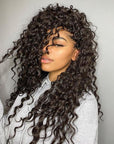 13x4 Deep Wave Lace Frontal Human Hair Wigs (4x4 Closure Wig Available)