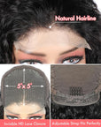 Highlight Honey Blonde HD Lace Wavy Bob Frontal Wig 13x4 5x5 180% Closure Wig