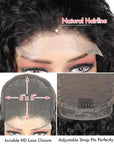 Brown Color With Blonde Highlights Remy Straight Lace Front Human Hair Wigs