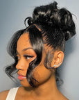 Glueless Body Wave 360 Lace Front Wig Preplucked HD Lace Human Hair Wigs