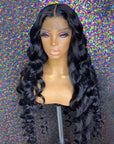 Loose Deep Wave 4x4 Lace Closure Wig Glueless Human Hair Wigs