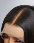 Luxury Choice | Super Density Silky Straight 13x4 Frontal Lace Long Wig 100% Human Hair