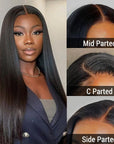 Belle Canadienne Ion Perm Straight Undetectable Glueless 5x5 Closure Lace Wig | Real HD Lace