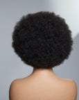 Retro & Vintage | Ultra Natural Afro Curl 13X2 Frontal Lace Short Wig 100% Human Hair