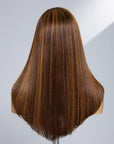 Limited Design | Saletta Sparkle Galaxy Layered Cut Glueless 5X5 Closure Undetectable HD Lace Wig Pre-bleached 100% Human Hair