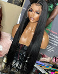 Crystal Lace 13x4 UNDETECTABLE HD Lace Brazilian Straight Human Hair Lace Front Wigs