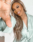 Highlight Platinum Ash Blonde Wavy Human Hair Wig With Dark Roots Body Wave Lace Front Wigs