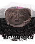 Natural Black Short Curly Pixie Cut Wigs 13x1 Lace Front Human Hair Wigs