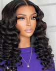 Wanda Curl 13x4 Lace Front Wig HD Lace Glueless Human Hair Wig
