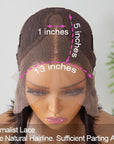 Pre-bleached Glueless Middle Part Wide T Lace Bob Wig 100% Human Hair | Easy & Daily