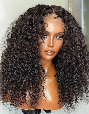13x6 Kinky Curly Lace Front Wig HD Lace Human Hair Wigs