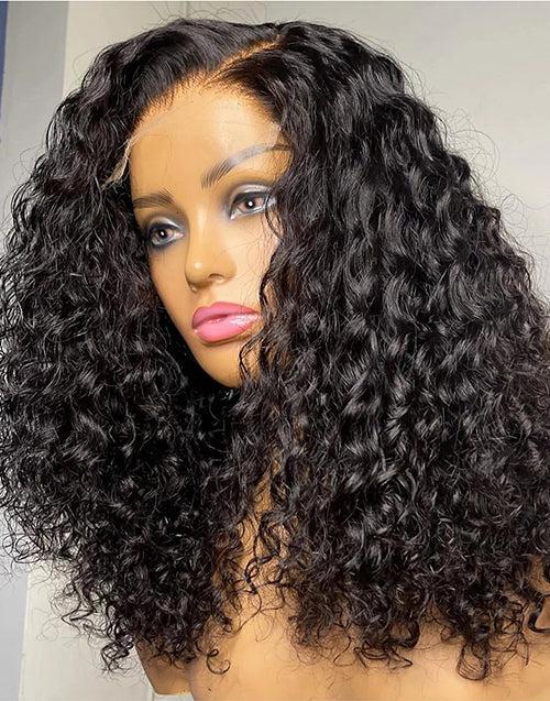 13x6 Kinky Curly Lace Front Wig HD Lace Human Hair Wigs