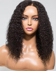 2 In 1 Crystal Lace Wet & Wavy 13x4 Lace Front Human Hair Wigs 4x4 Closure Wigs