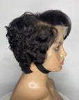 READY TO GO WIG Miranda Sharp Pixie Cut Comma Hair Glueless13X4 Frontal Lace Wig | Limited Design