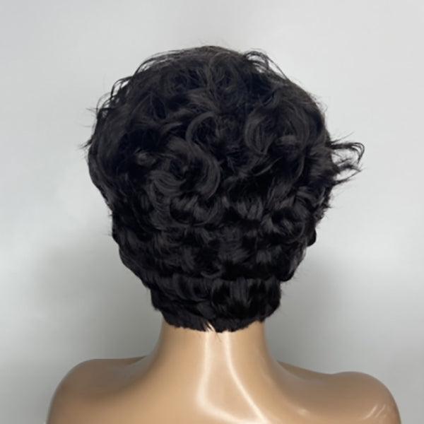 READY TO GO WIG Miranda Sharp Pixie Cut Comma Hair Glueless13X4 Frontal Lace Wig | Limited Design