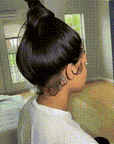 360 Lace Front Wig Silky Straight Perruque brésilienne de cheveux humains peut faire un chignon élevé et une queue de cheval
